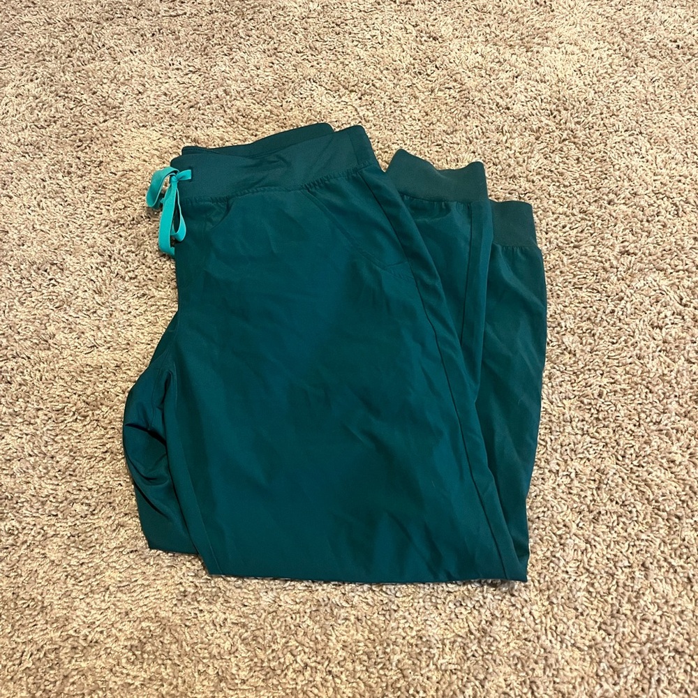 Caribbean blue figs  jogger pants